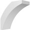 Ekena Millwork 3 1/2-in. W x 8-in. D x 8-in. H Thorton Architectural Grade PVC Knee Brace BRCP035X08X08THR - alternate 1